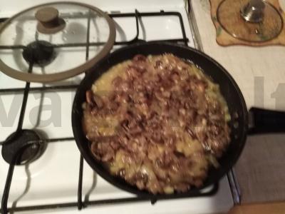 Bulvės su grybais savo sultyse Žingsnis 11