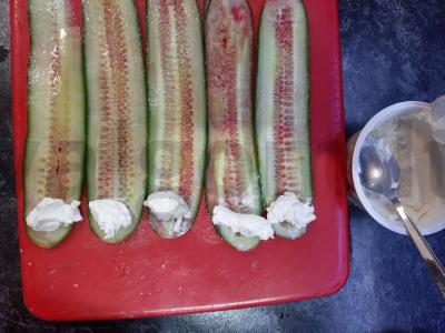 Agurkų suktinukai Žingsnis 3