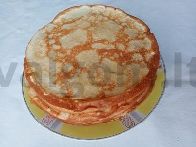 Aromatingi ožkų pieno blyneliai Žingsnis 2