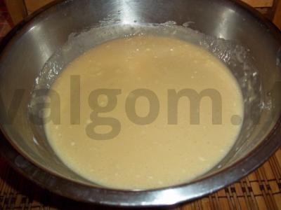 Žiemos pasakų vaflinis tortas Žingsnis 1