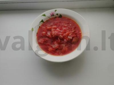 Greičiausi barščiai pagrindine nuotrauka