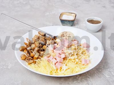 Salotos "Vyrų laimė" Žingsnis 2