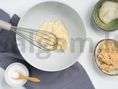 Semifredo su "Nutella". Žingsnis 1