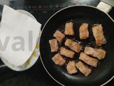 Žuvies grynuoliai su kaparėliais Žingsnis 3