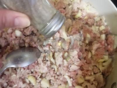 Flotsam makaronai su žaliaisiais svogūnais Žingsnis 5