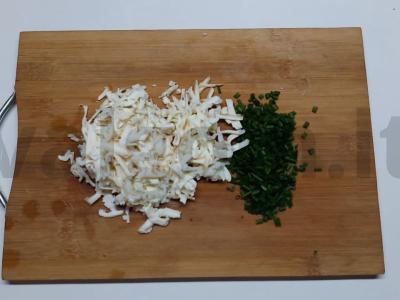 Grybai su aromatinga šonine Žingsnis 2