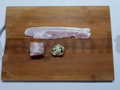 Grybai su aromatinga šonine Žingsnis 3