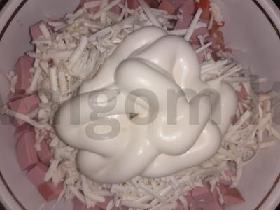 "Originalios" salotos su slaptu ingredientu Žingsnis 5