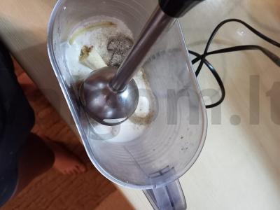 Bananų kokteilis Žingsnis 4