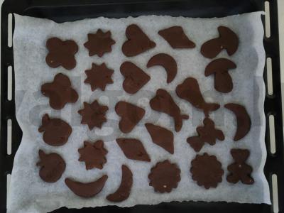 Imbieriniai sausainiai su graikiniais riešutais Žingsnis 4