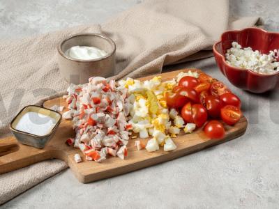 Lengvos PP salotos Žingsnis 1