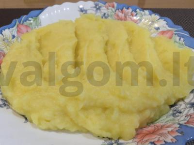 Bulvių košė "Tender" pagrindine nuotrauka