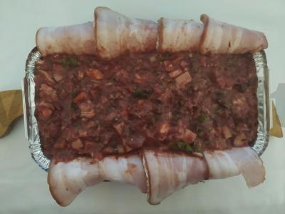 Gausus mėsos terinas su svogūnais Žingsnis 4