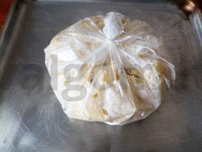 Švelnios bulvės grietinės padaže Žingsnis 3