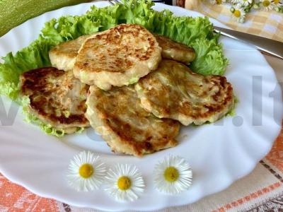 Vegetariški baltųjų pupelių ir cukinijų kotletai pagrindine nuotrauka