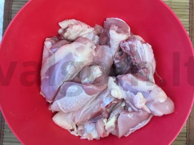 Vištienos šlaunelės "Fifochka" Žingsnis 1