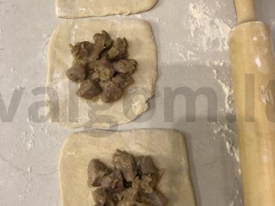 Kalakutienos samosa Žingsnis 4