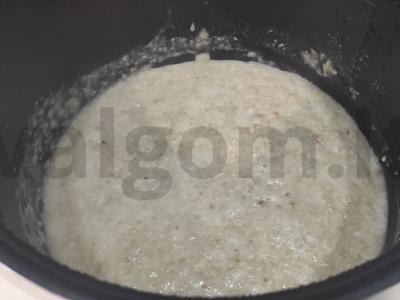 Pieno avižinių dribsnių košė multicooker keptuvėje Žingsnis 2