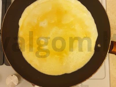 Omletas pitos duonoje - greiti pusryčiai Žingsnis 2