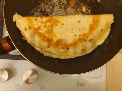 Omletas pitos duonoje - greiti pusryčiai Žingsnis 6