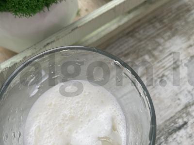 Frappe su ledais ir tarkuotu šokoladu Žingsnis 8