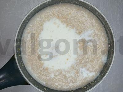 Pieno košė su mėsos padažu Žingsnis 2