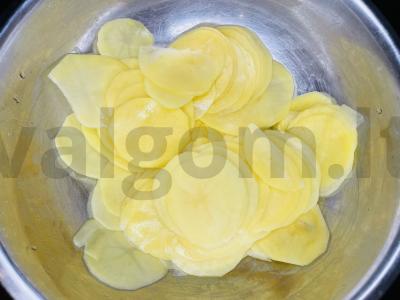 Bulvių gratinas Žingsnis 3