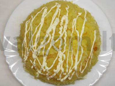 "Mimosa" salotos Žingsnis 5