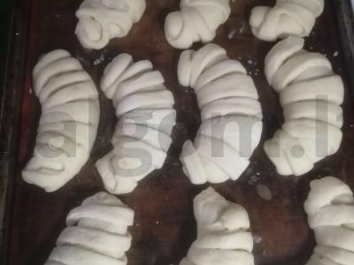 Bandelės iš mielinės tešlos Žingsnis 9