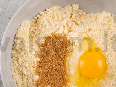 Mandarinų receptas su sausainių tešla Žingsnis 4