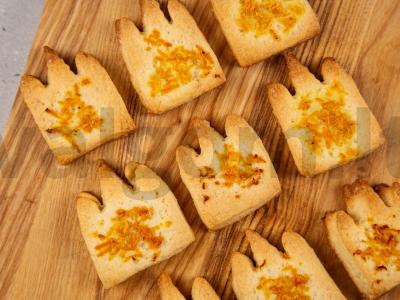 Mandarinų receptas su sausainių tešla Žingsnis 7