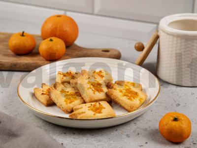 Mandarinų receptas su sausainių tešla Žingsnis 8