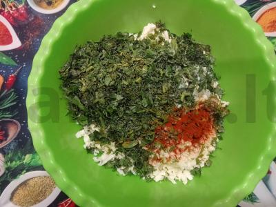 Minkšti sūrio paplotėliai Žingsnis 1