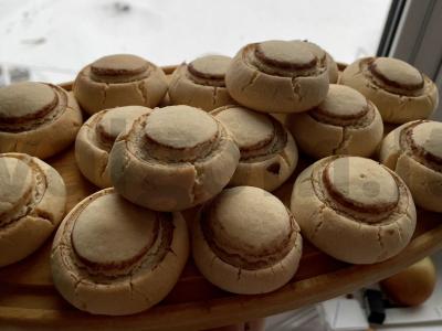 Grybų sausainiai pagrindine nuotrauka