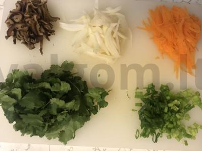 Nem su kiauliena Žingsnis 1