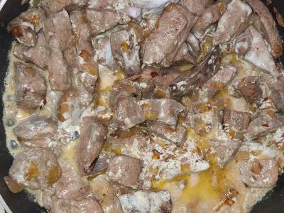 Kepti paplotėliai su švelniomis kepenėlėmis Žingsnis 2