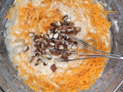 Morkų pyragas vegetariškas Žingsnis 5