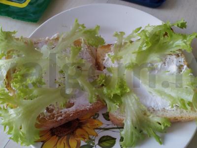 Sumuštinis su kiaušiniene ir šonine Žingsnis 3
