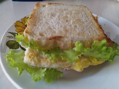 Sumuštinis su kiaušiniene ir šonine Žingsnis 4