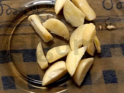 Troškintos bulvės su vištiena multicooker įrenginyje Žingsnis 4