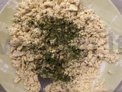 Tofu kotletai Žingsnis 2