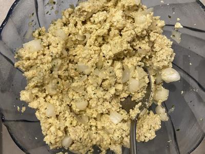 Tofu kotletai Žingsnis 5
