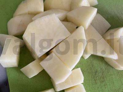 Bulvės puode Žingsnis 2