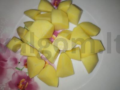 Šeimos vištienos troškinio receptas Žingsnis 3