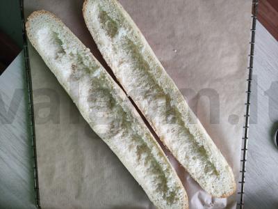 Bagetės pica per 5 minutes Žingsnis 1