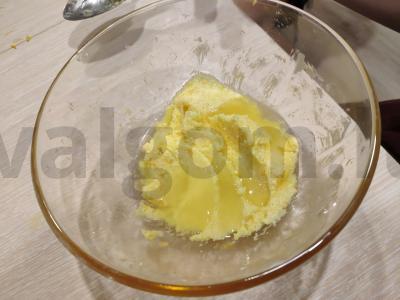 Šokoladiniai ir apelsinų sausainiai Žingsnis 3