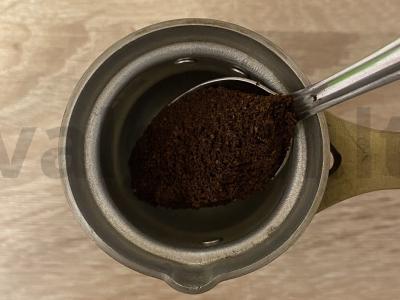 Kava su turbininiu varikliu Žingsnis 1
