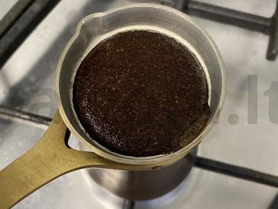 Kava su turbininiu varikliu Žingsnis 4