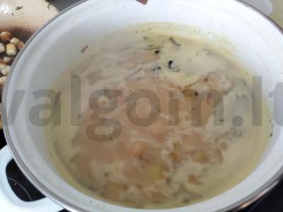Sūrio sriuba Žingsnis 7