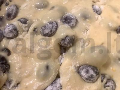 Vynuogių pyragas Žingsnis 2